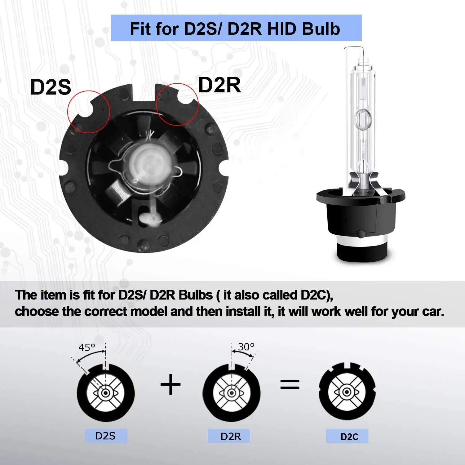 2x ксеноновые лампы d2s d2r d4s - Фотография_5
