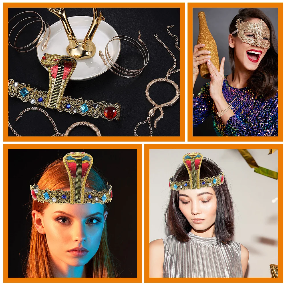 Повязка на голову в форме змеи - Фотография_6