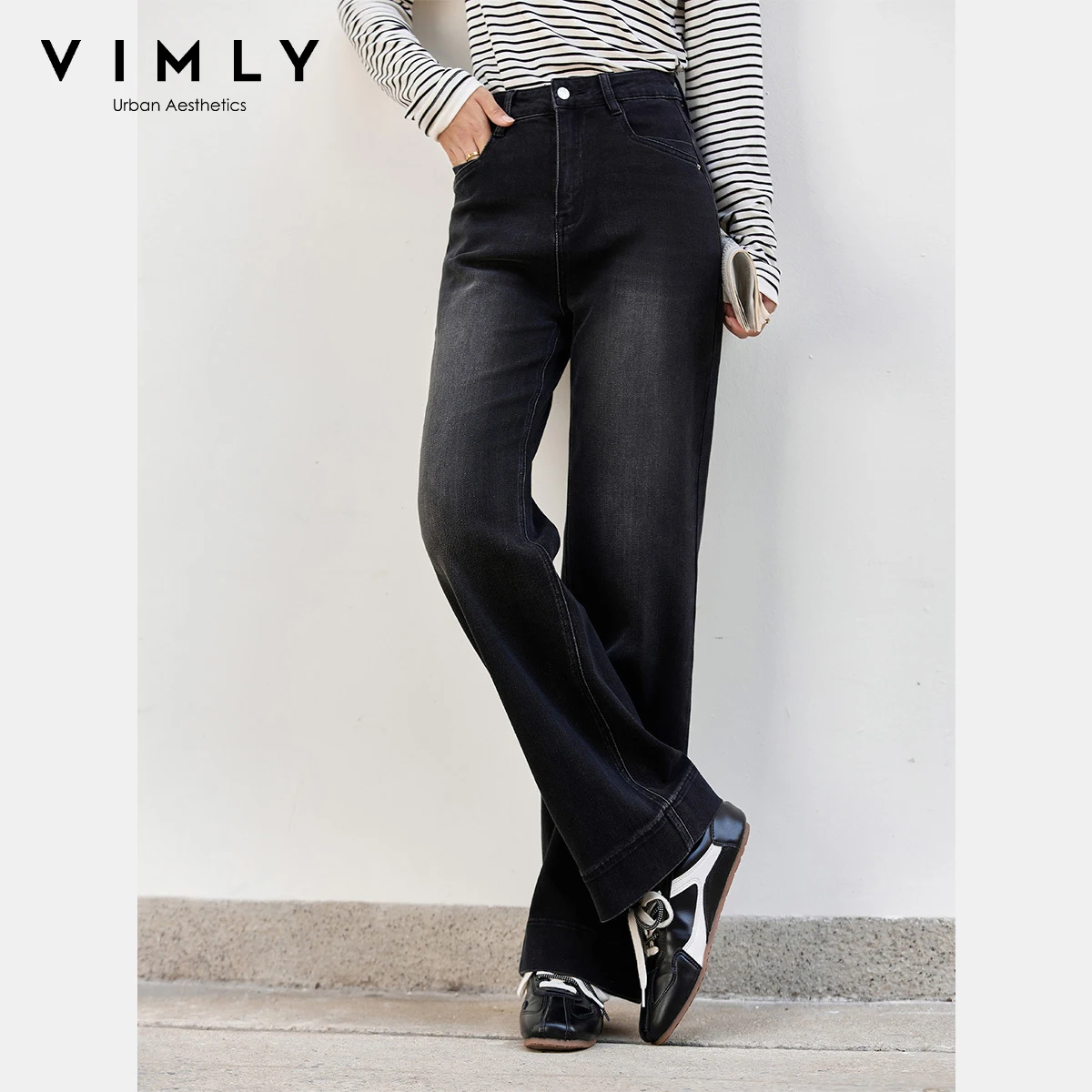 Vimly женские черные брюки - Фотография_4
