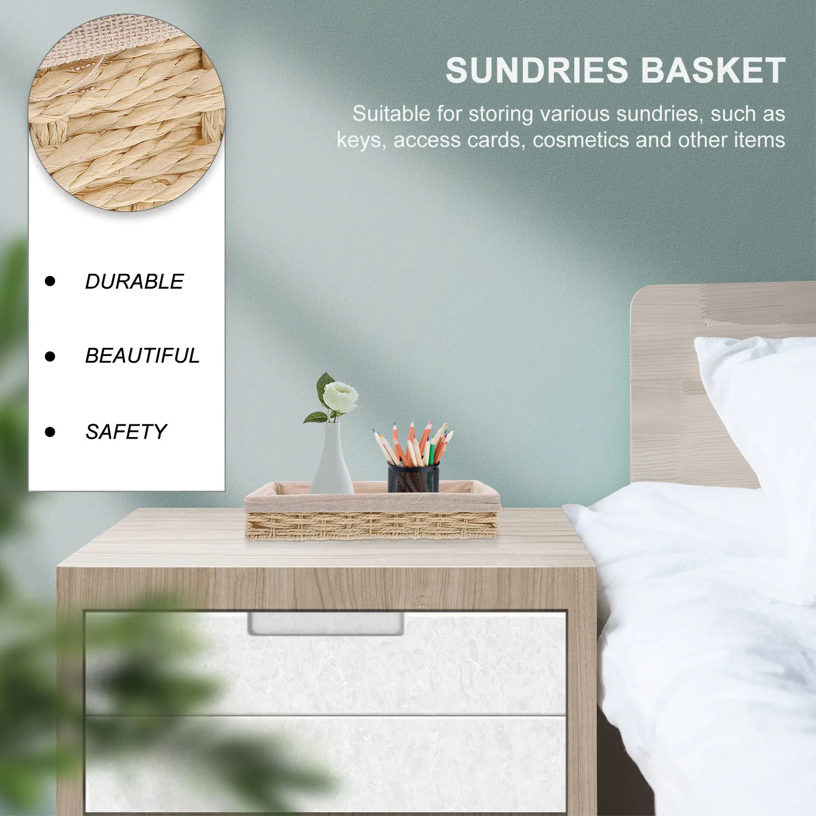 Настольная корзина для хранения ключей - Фотография_3