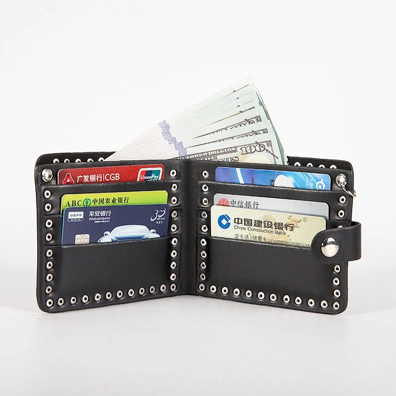 Мужской и женский кошелек-клатч с крестом - Фотография_4