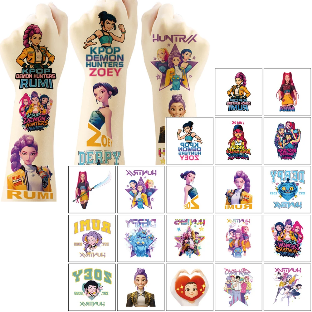 Kpop охотники на демонов татуировки