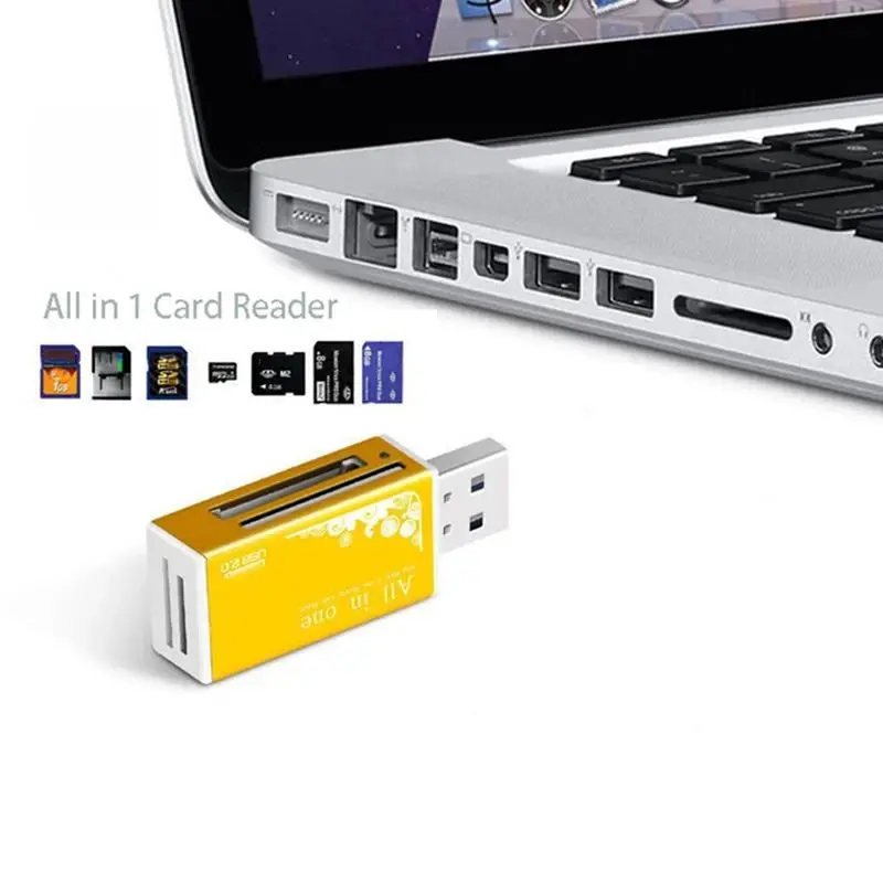Устройство чтения карт sd 4 в 1 порта usb2 - Фотография_3