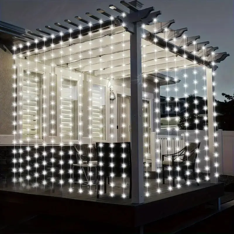 Занавеска-гирлянда на окне usb - Фотография_6