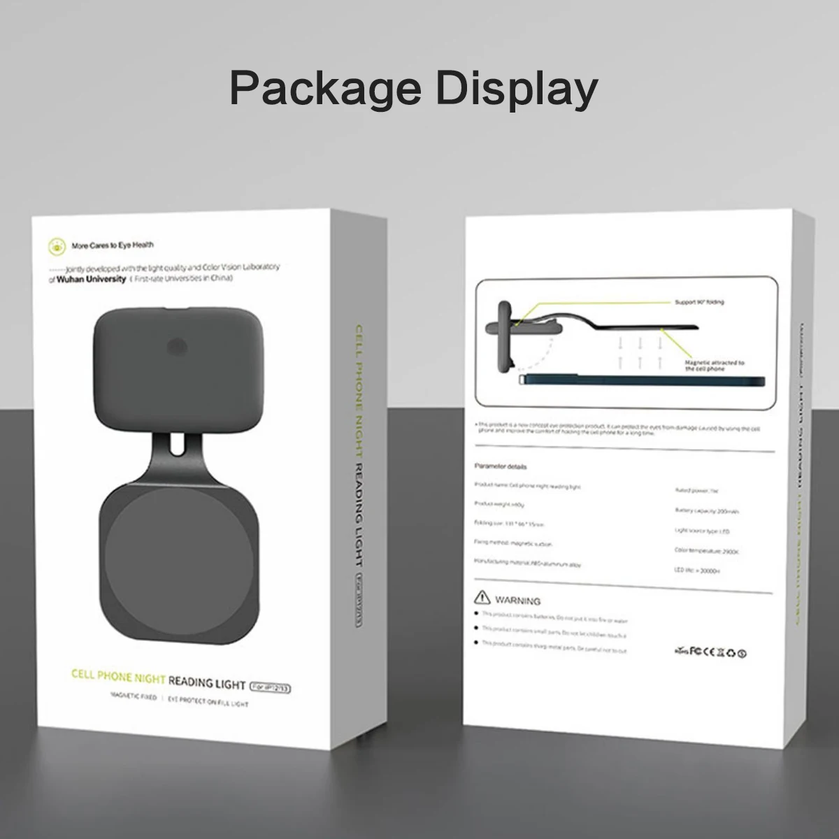 Магнитная лампа для ночного чтения с защитой глаз - Фотография_6