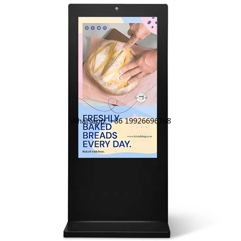 Высокая яркая oem наружная напольная подставка