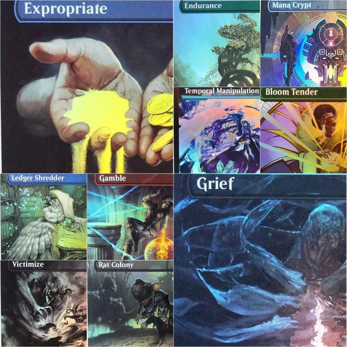 Spg foil magical proxys game черное