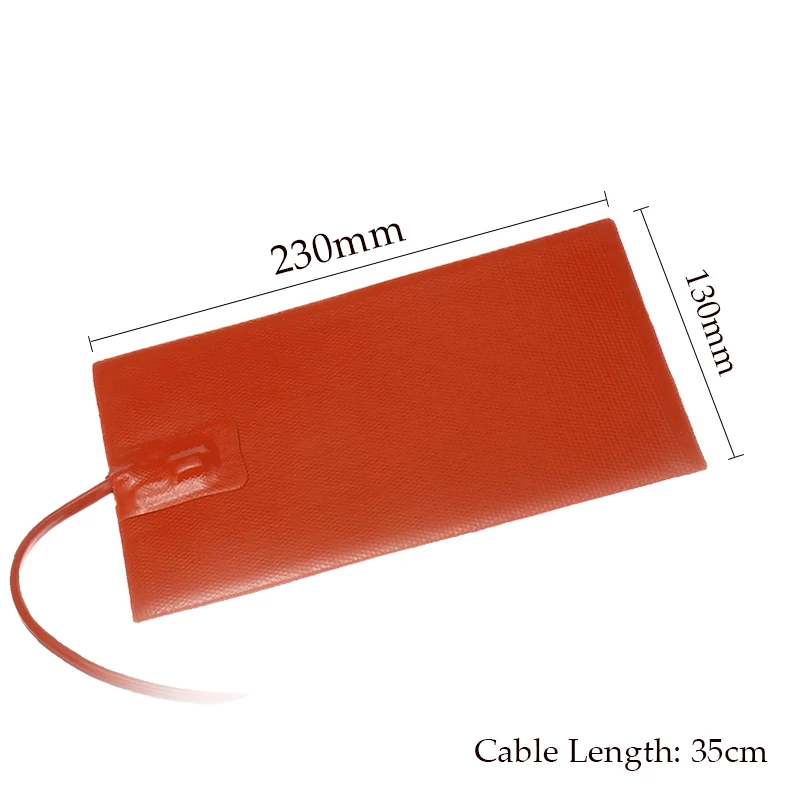 130x230 мм 12 в 100 вт силиконовая поддон для моторного масла - Фотография_5