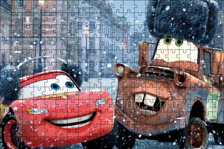 Пазлы из мультфильма «машинки диснея» - Фотография_4