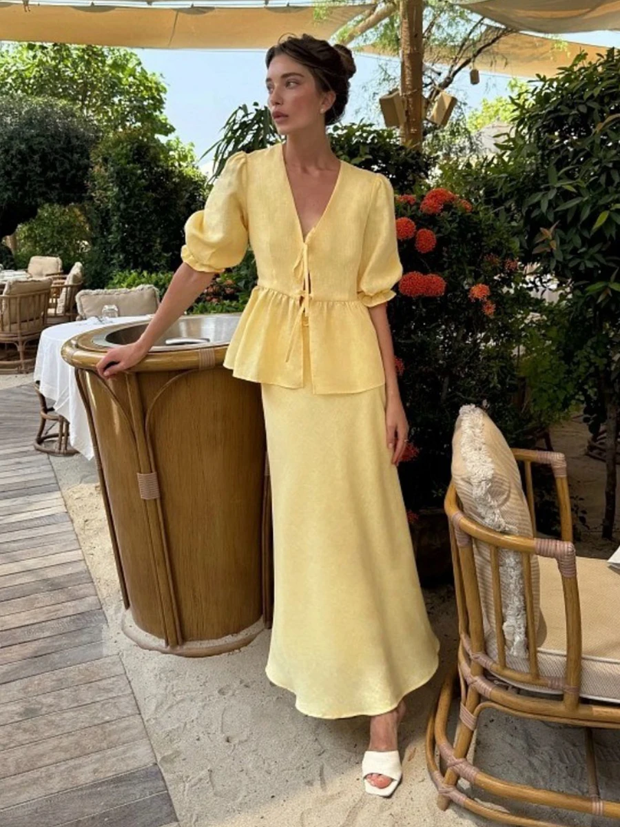 Летняя женская рубашка из 100% - Фотография_2