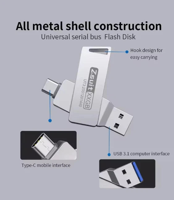 Usb 3.0type-c флэш-накопители 64 - Фотография_3