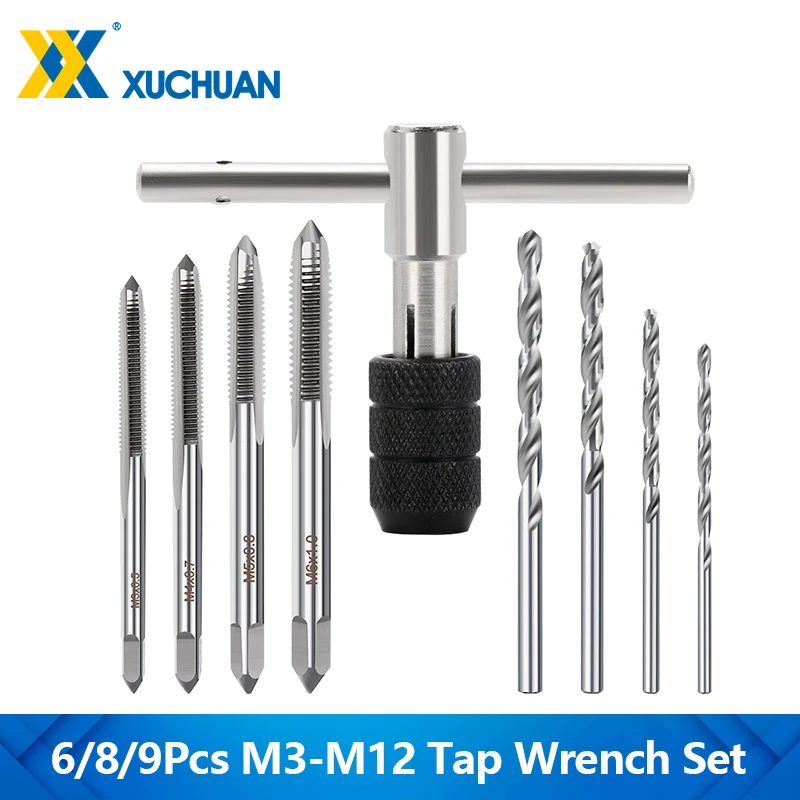 Набор гаечных ключей xuchaun с трещоткой