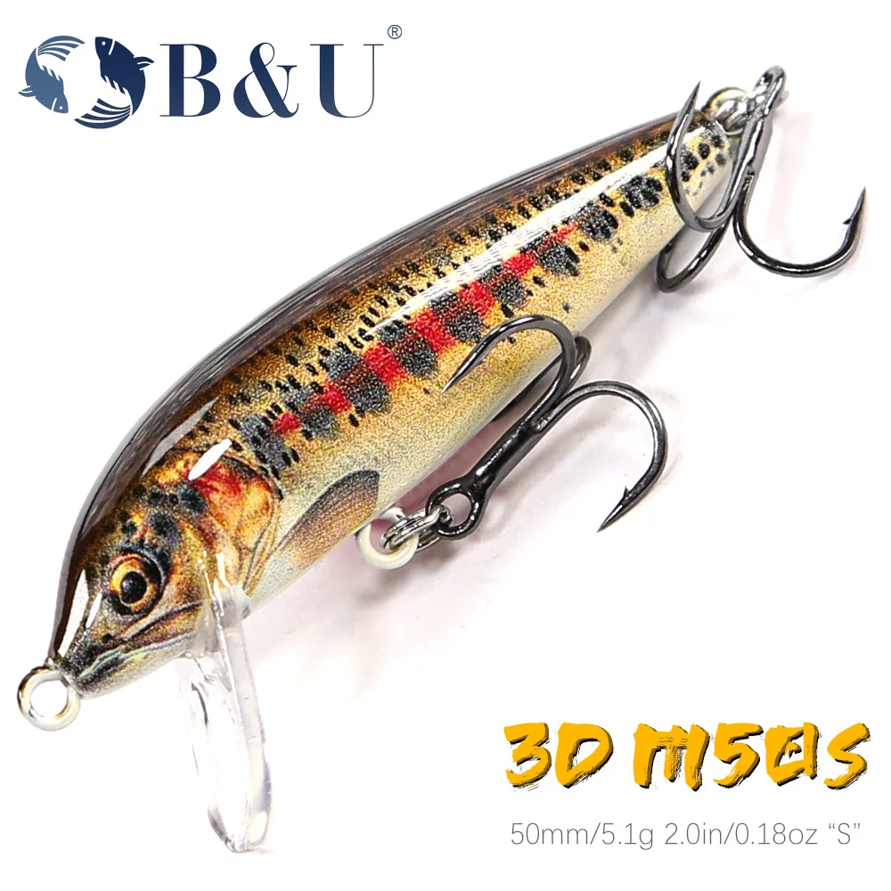 Тонущие воблеры b&u