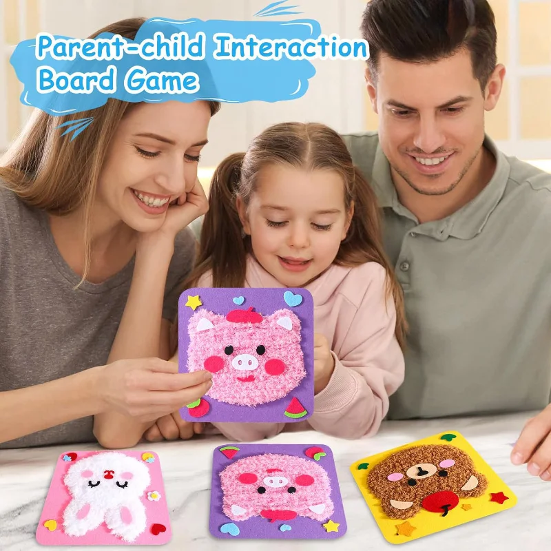 Наборы кукол с вышивкой животных из мультфильмов «сделай сам» - Фотография_6