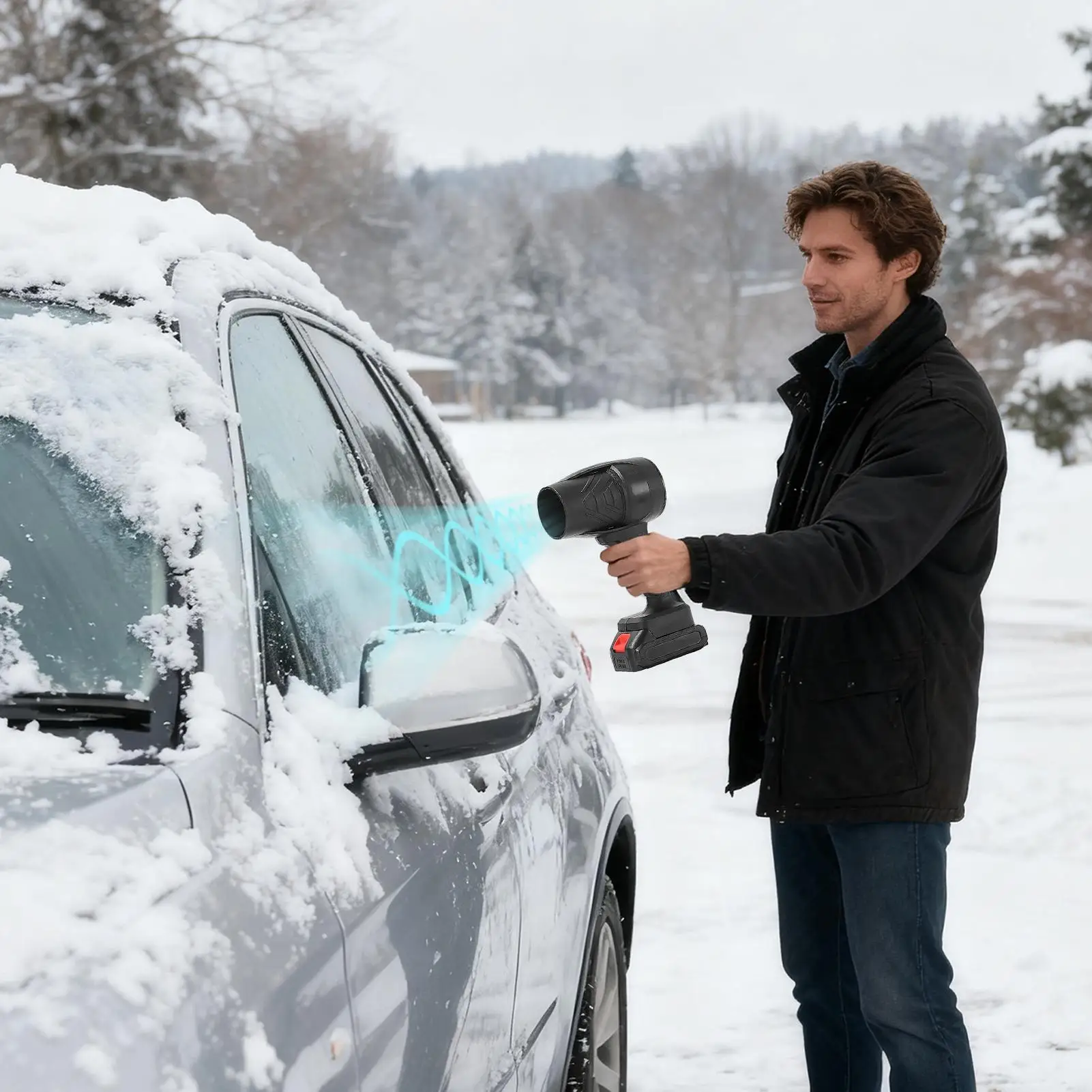 Воздуходувка беспроводная мощная - Фотография_2