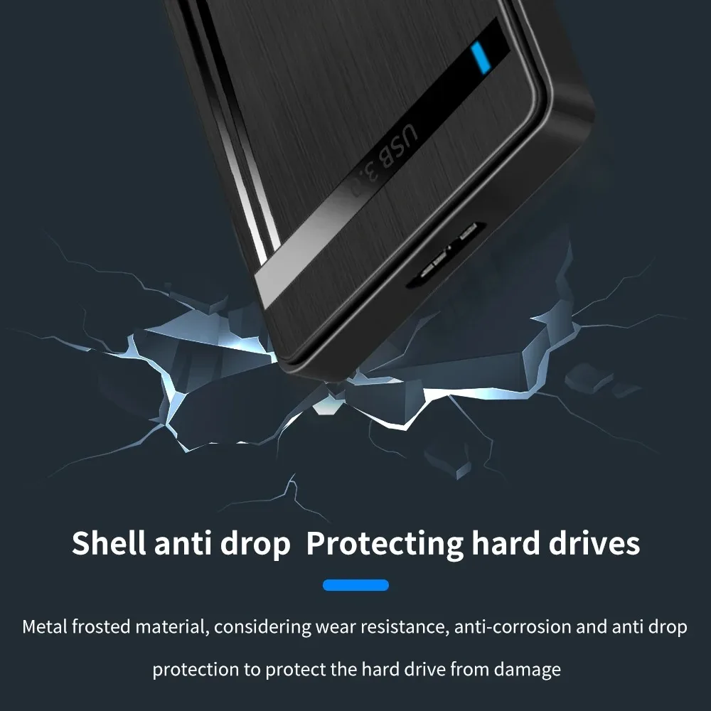 2,5-дюймовый чехол для жесткого диска sata-usb 3 - Фотография_6
