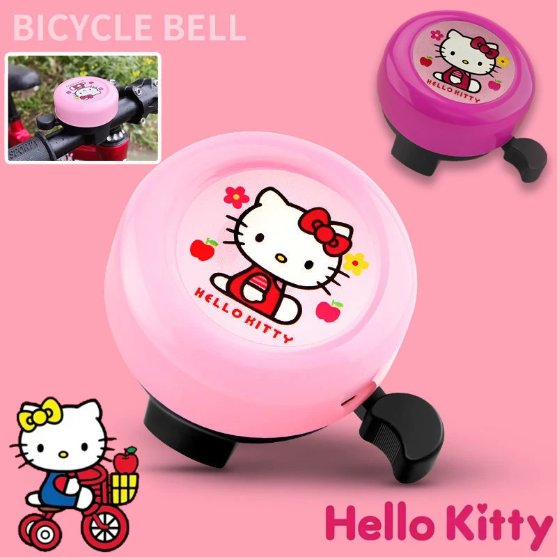 Велосипедный звонок hello kitty