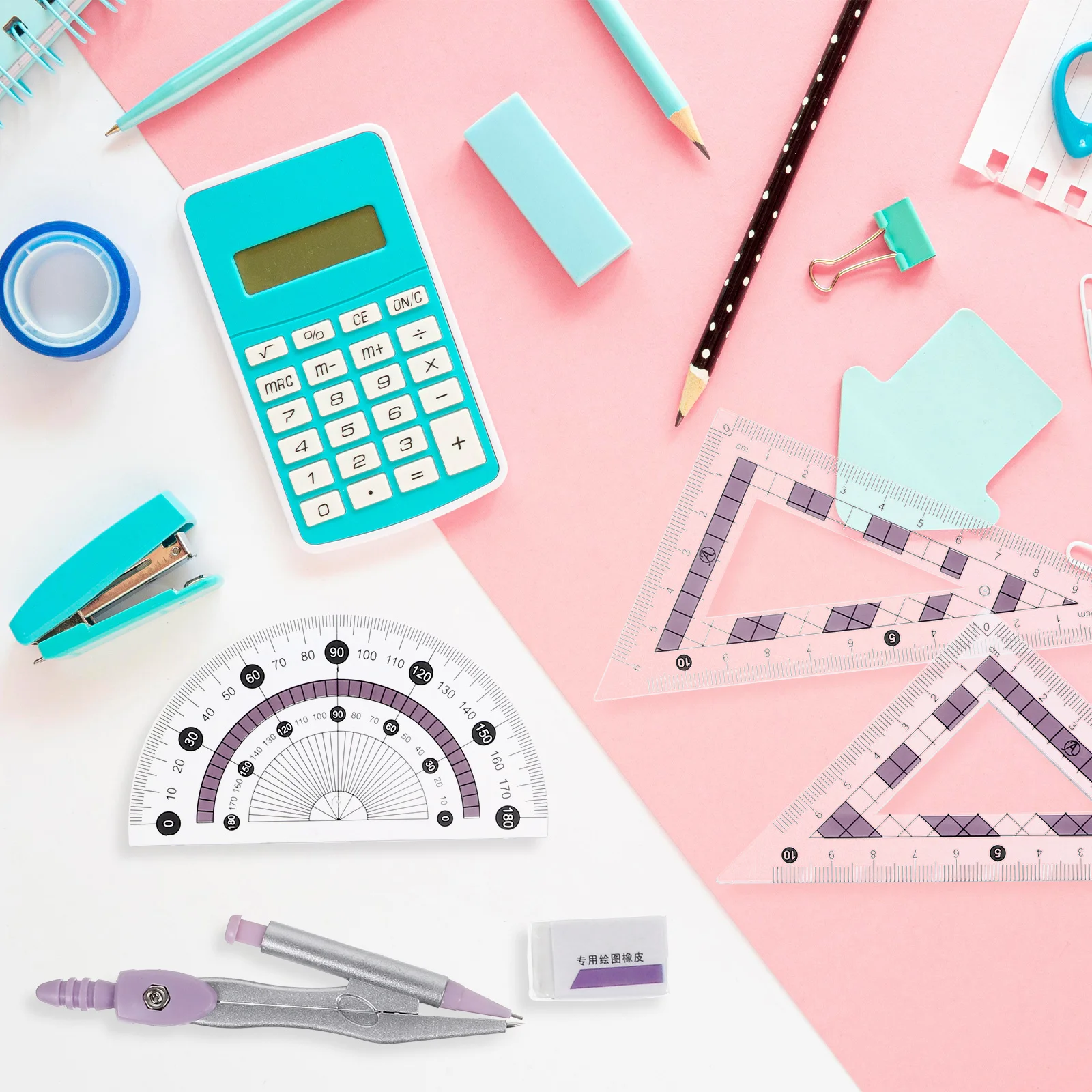 1 комплект, многофункциональный комплект линеек - Фотография_6