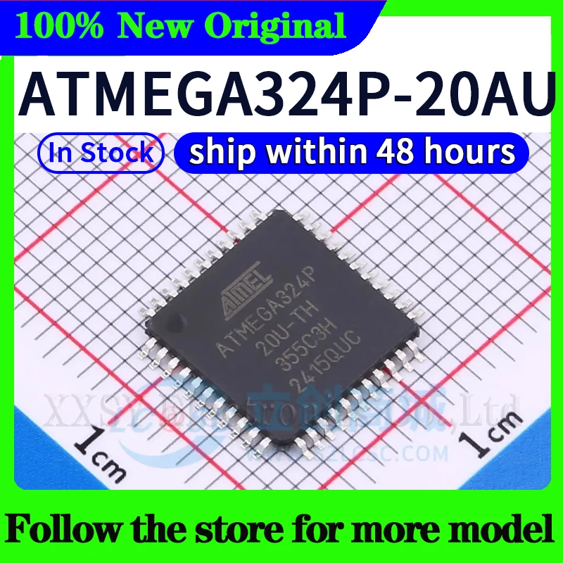 Atmega324p-20au atmega32l-8au atmega324a-au - Фотография_2
