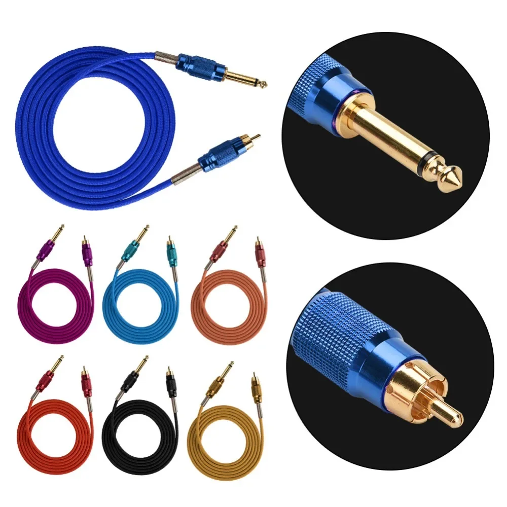 7 цветов 1,8 м rca кабель для интерфейса - Фотография_2