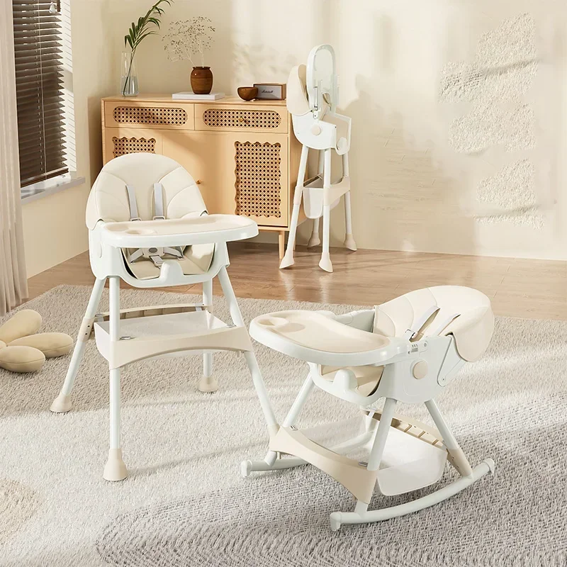 Регулируемый детский стульчик с подносом