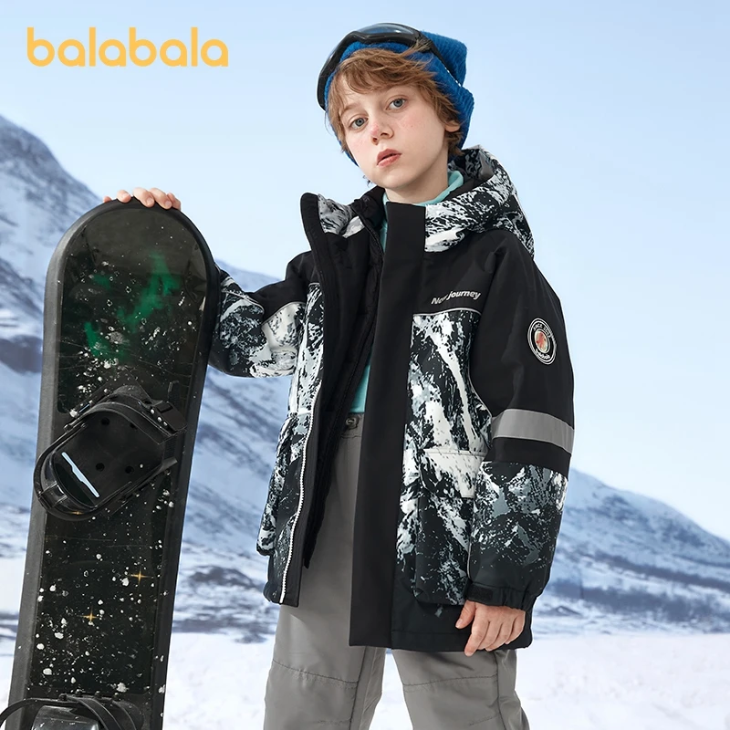 Пуховик для мальчиков balabala