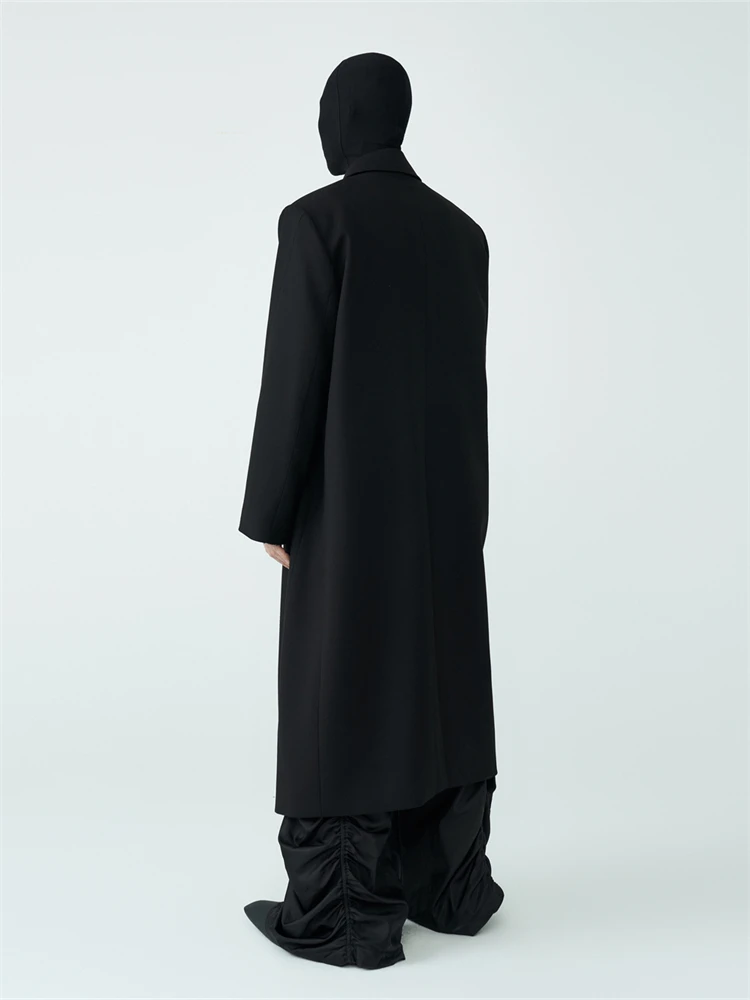 Длинные шерстяные плащи high street - Фотография_4