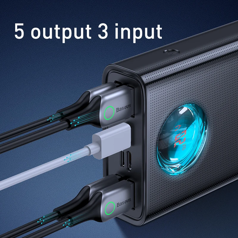 Power bank baseus 65w 30000mah - Фотография_5