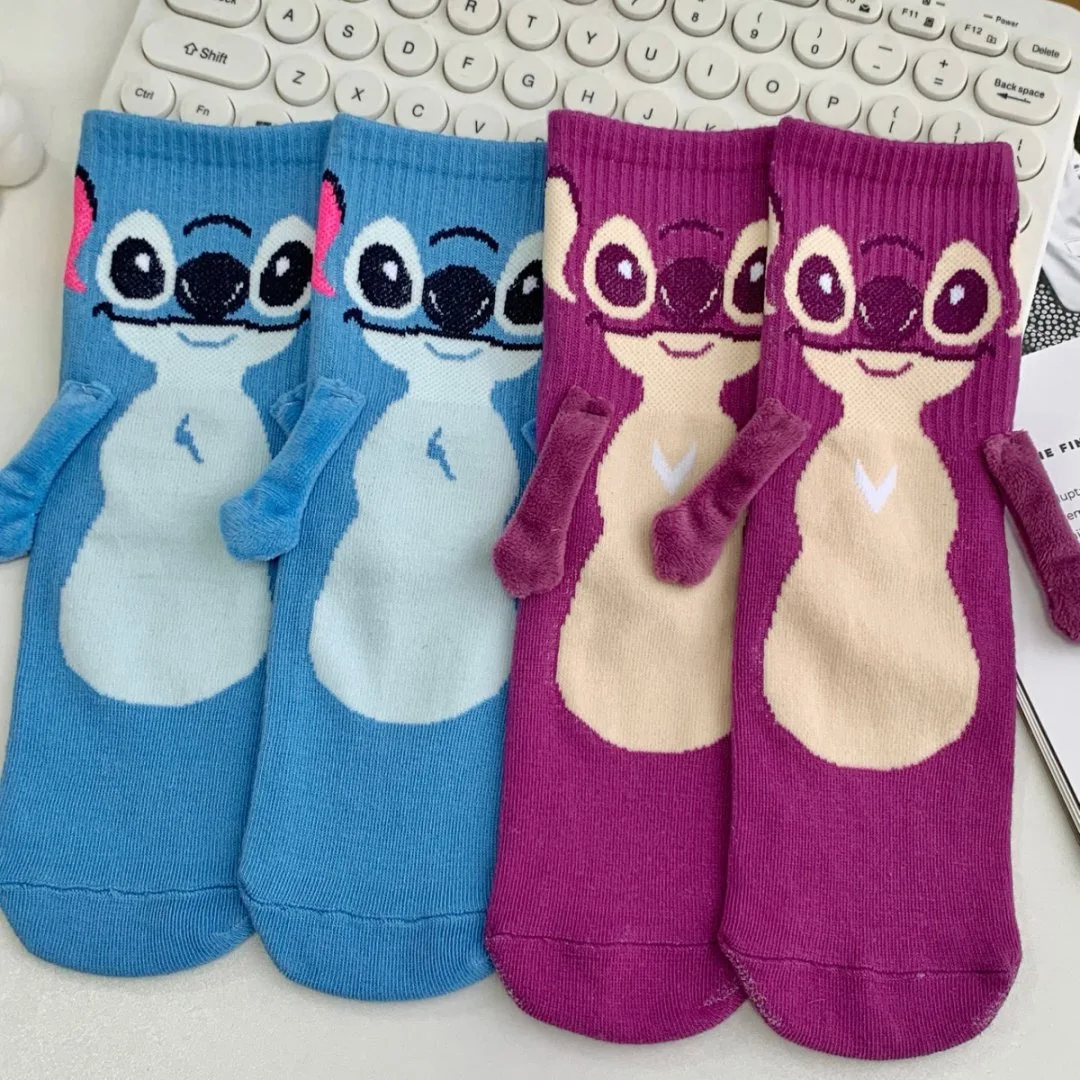 Носки stitch angel kawaii disneys