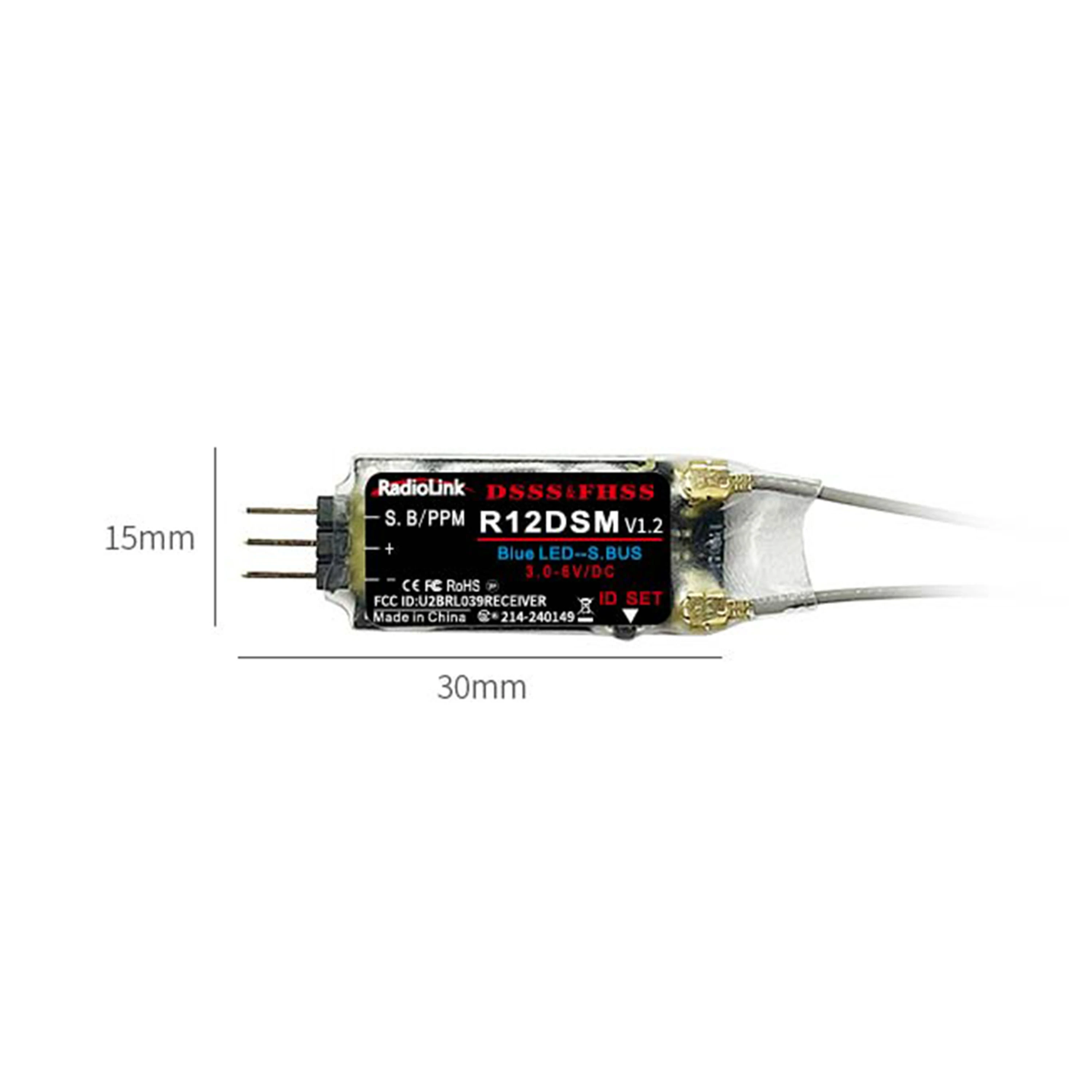 Radiolink r12dsm 12-канальный радиоуправляемый - Фотография_6