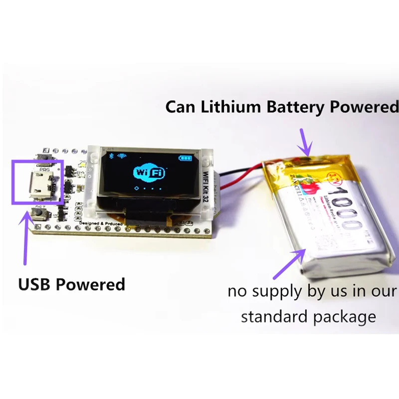Heltec esp32 wifi kit 32 (v3) макетная плата 0 - Фотография_5