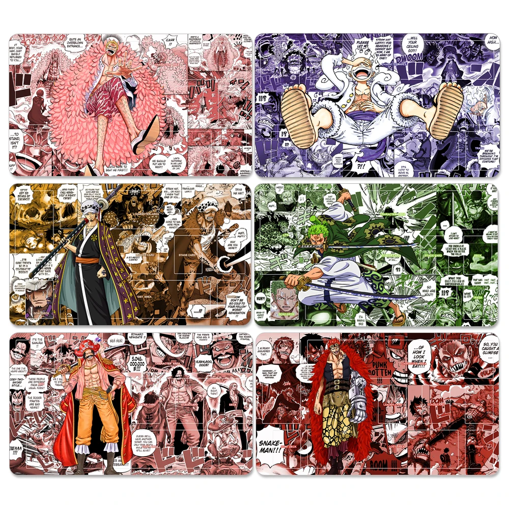 Opcg one piece playmat luffy law