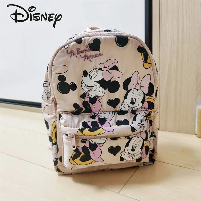 Disney minnie, новый оригинальный модный рюкзак для девочек