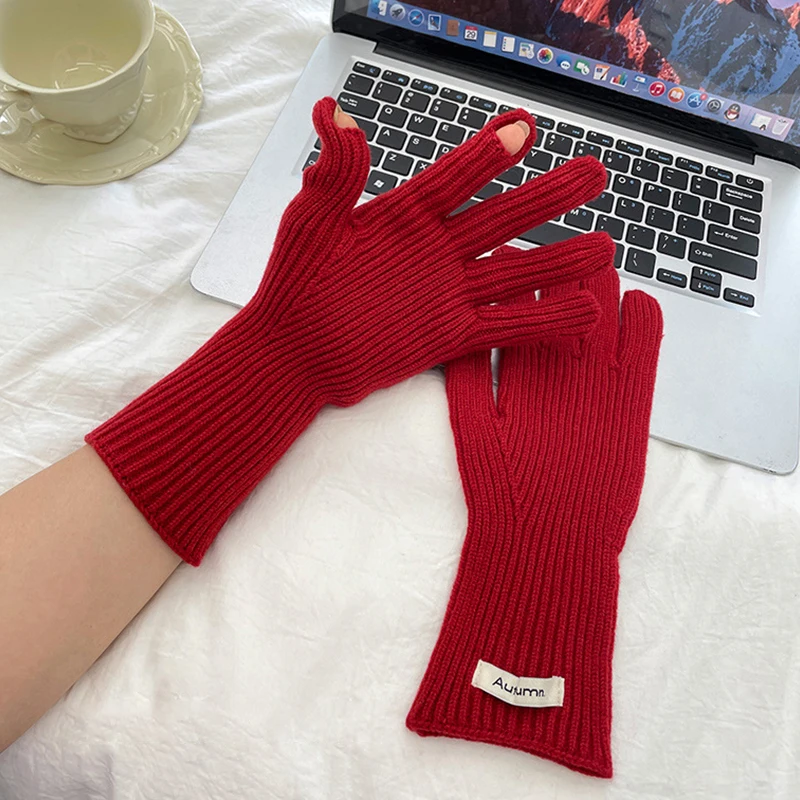 Вязаный шейный шарф - Фотография_6