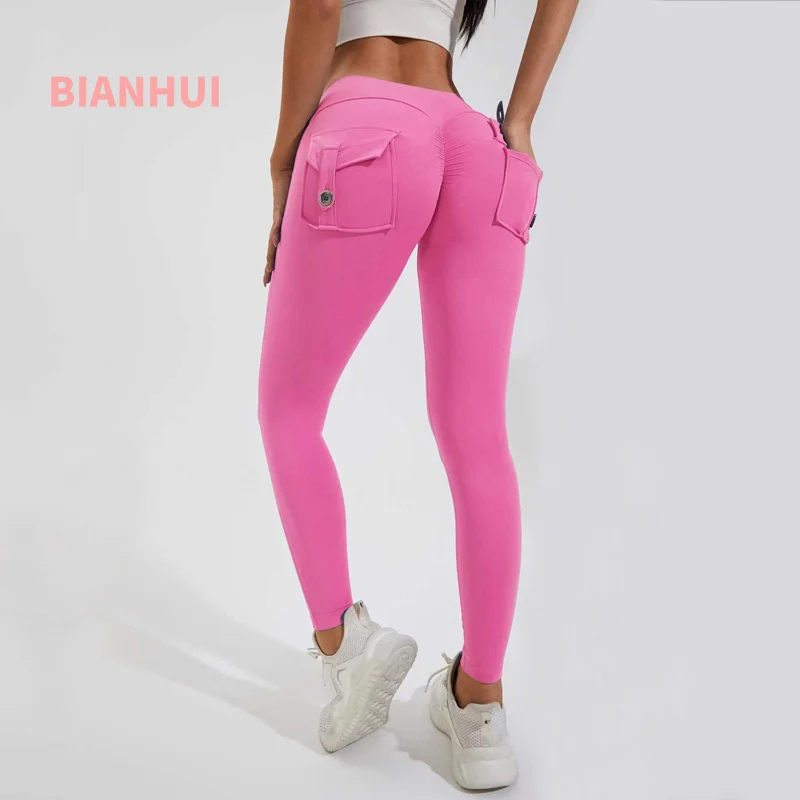 Bianhui леггинсы для фитнеса женские