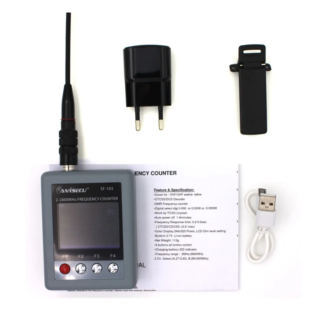 Anysecu sf-103 частотомер 2 мгц-2800 - Фотография_6