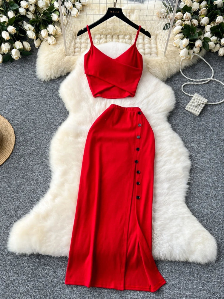 Летний сексуальный комплект foamlina из 2 предметов для женщин