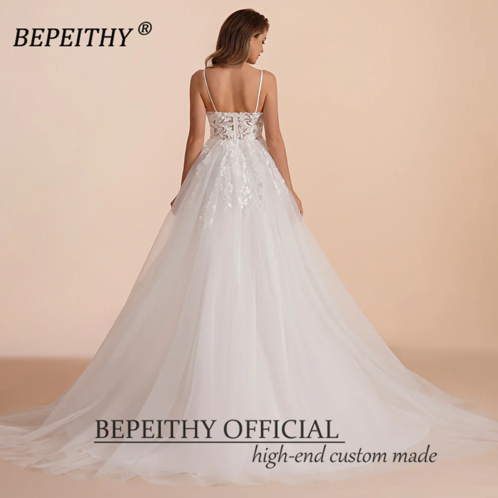 Bepeithy boho ivory a line кружевные - Фотография_2