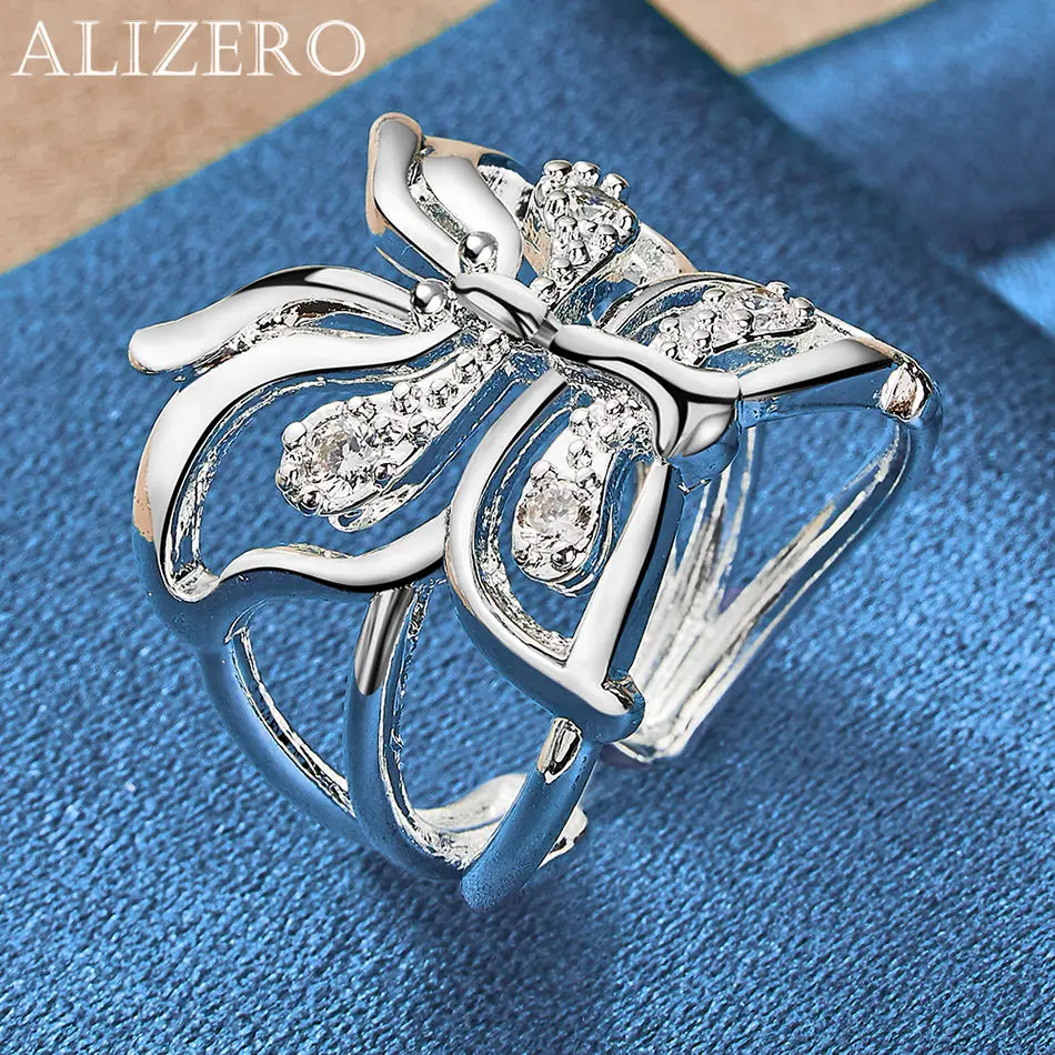 Кольцо alizero из стерлингового
