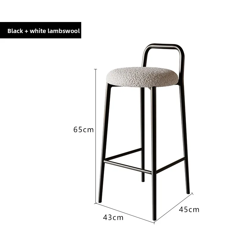 Современный минималистичный барный стул - Фотография_6