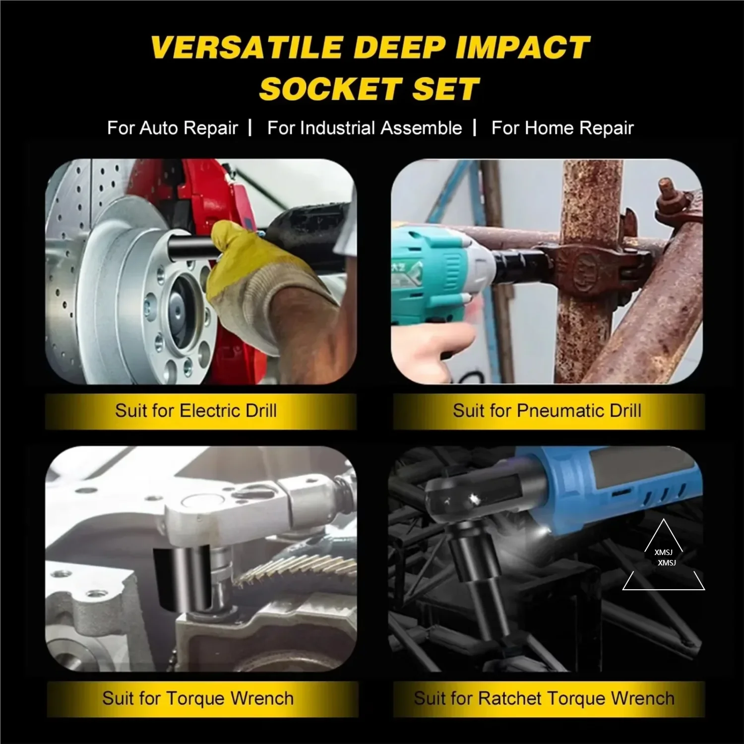 1/2 "набор метрических ударных головок - Фотография_5
