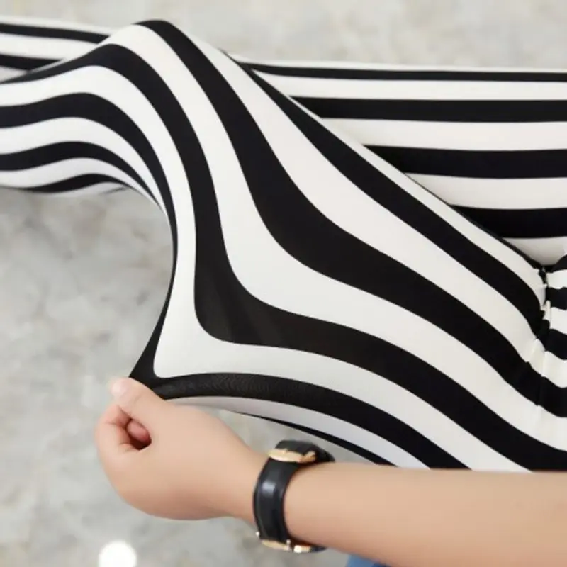 Женские эластичные леггинсы со средней посадкой до щиколотки