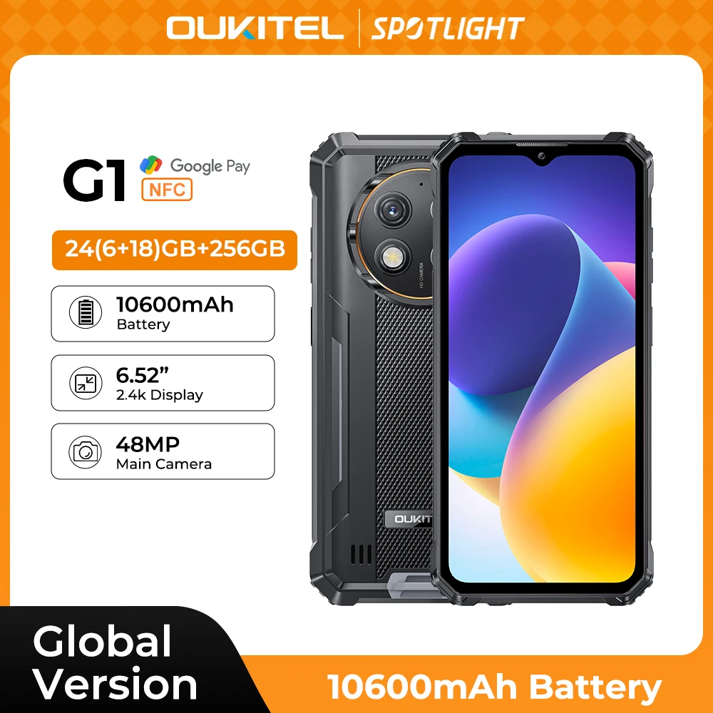 Прочный смартфон oukitel g1