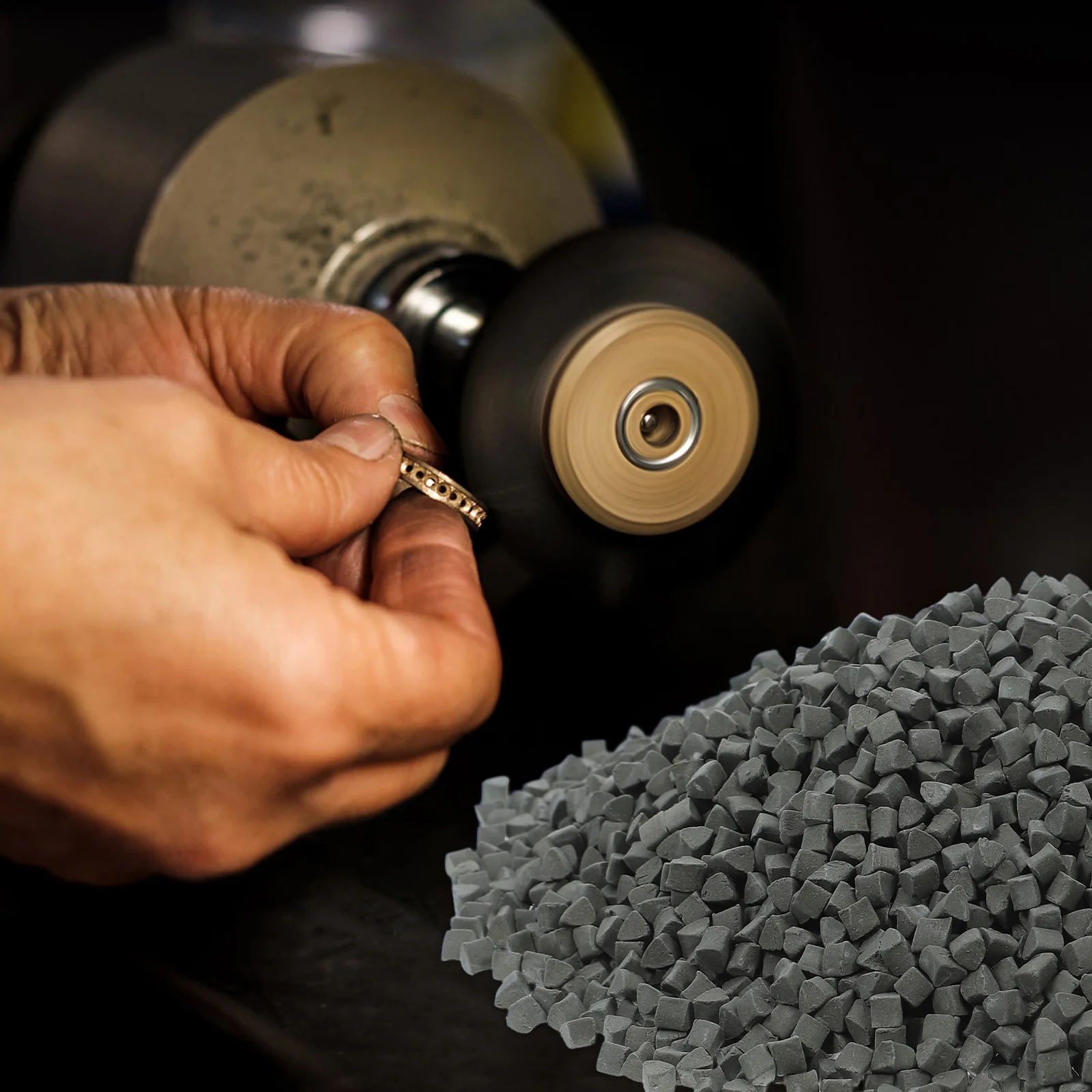 500 г треугольная абразивная полировальная - Фотография_6