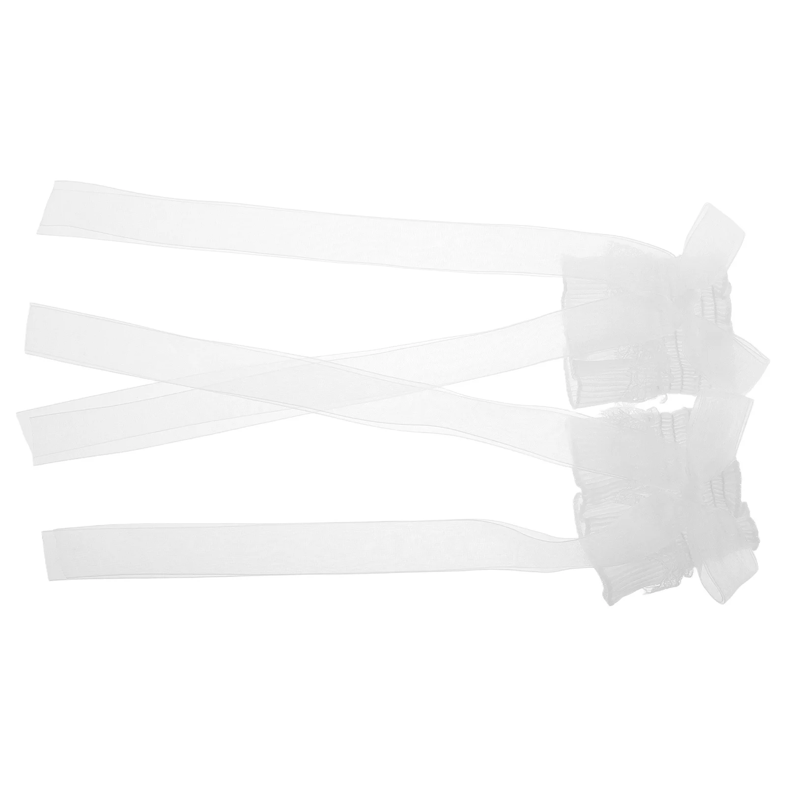 1 пара кружевных манжет в стиле лолиты с бантом - Фотография_6