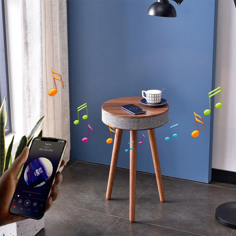 Креативный умный кофейный столик с hifi bluetooth-динамиком - Фотография_3