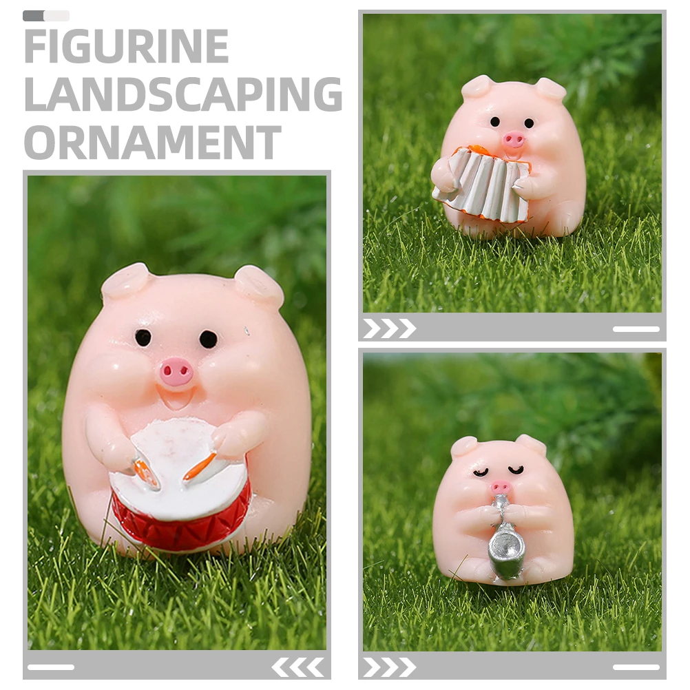 Миниатюрные фигурки свиней - Фотография_6