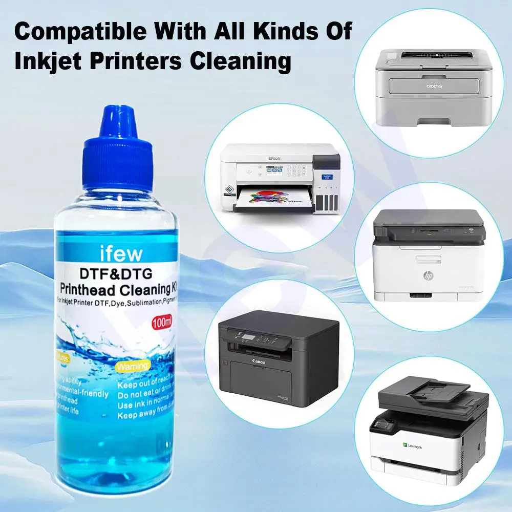 Набор для чистки головки струйного принтера 100 мл - Фотография_2