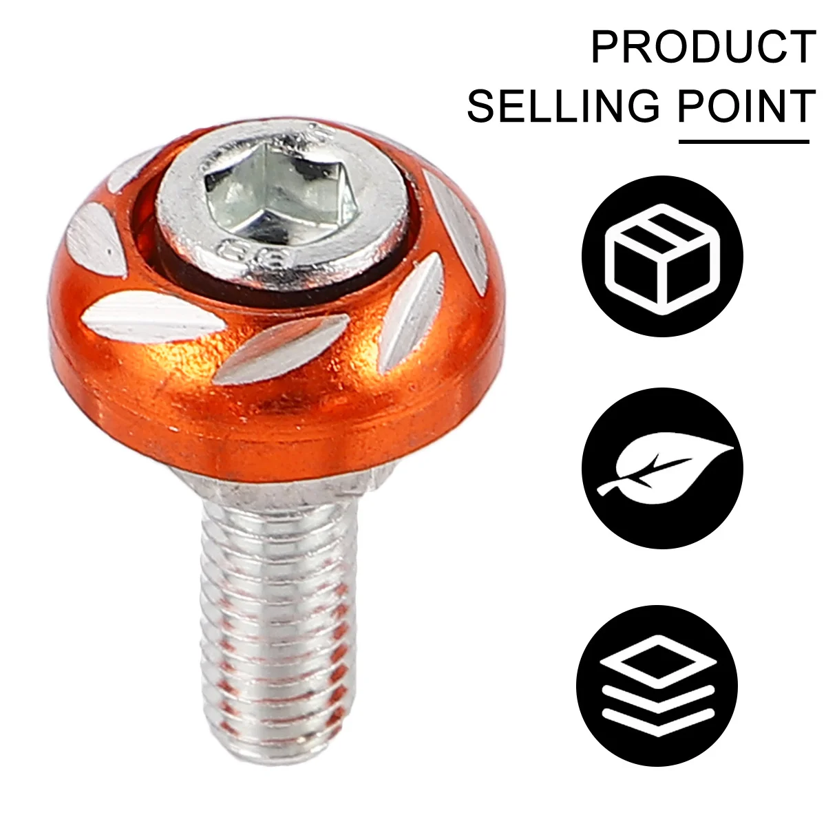 6 мм мотоциклетные винты для номерного знака - Фотография_2