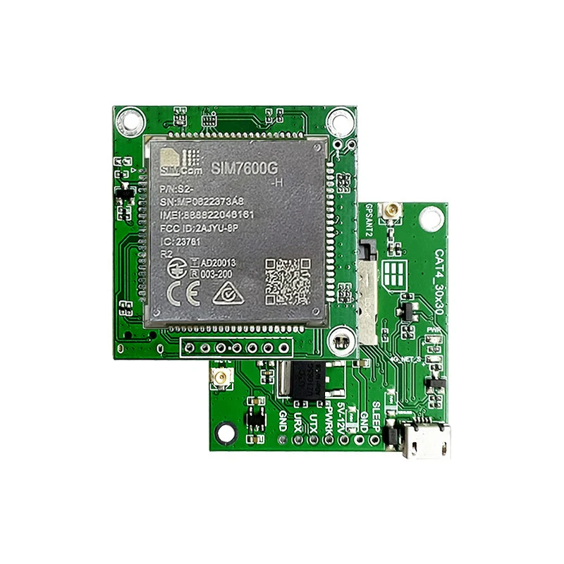 Simcom sim7600g-h lte cat4 core коммутационная плата kit - Фотография_5